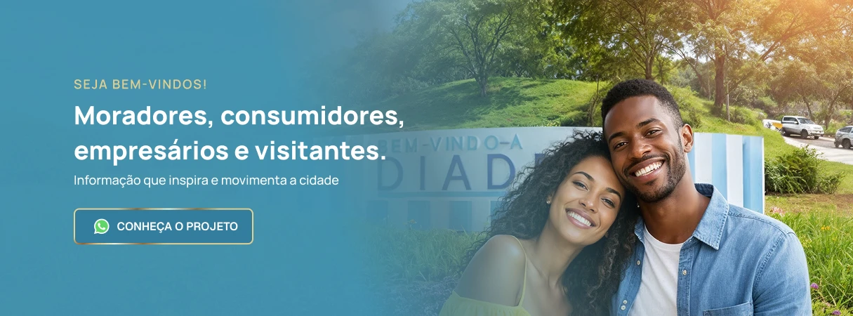 Seja bem-vindos! Moradores, consumidores, empresários e visitantes. Informação que inspira e movimenta a cidade