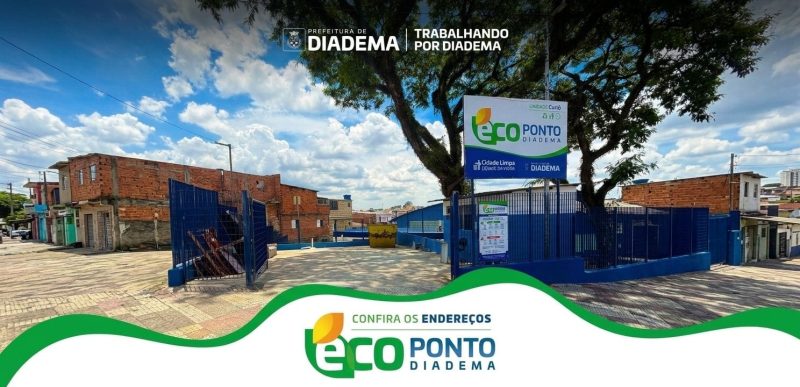 Ecopontos em Diadema: saiba onde descartar resíduos corretamente